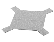 Крышка для крестообразного соединителя